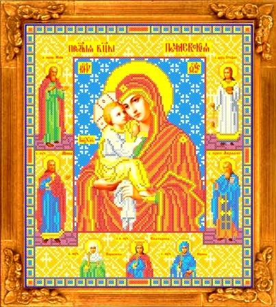 Почаевская икона Божией Матери КБИ - 3047