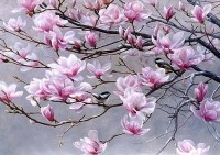 magnoliya-print-dlya-vyshivki-lentami-na-gabardine
